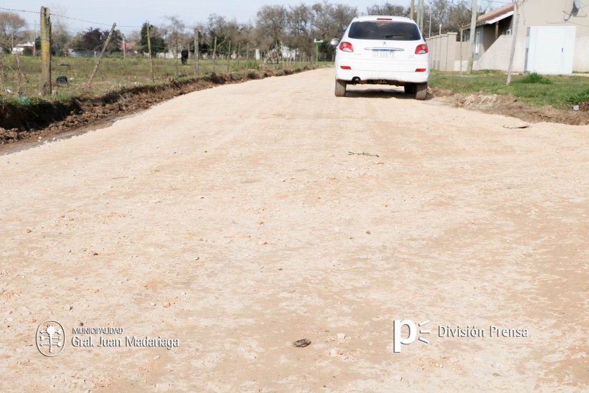 Avanza el arreglo de las calles en los distintos barrios de la ciudad