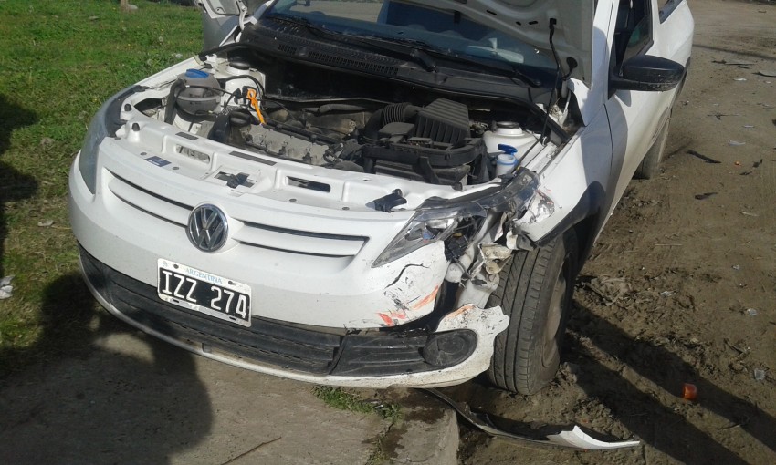 Daos materiales por un siniestro vial