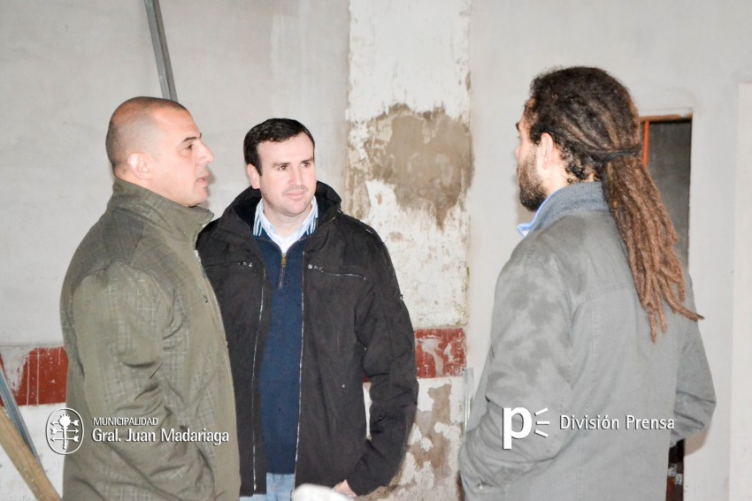 Un arquitecto del Ministerio de Desarrollo Social supervis la obra de