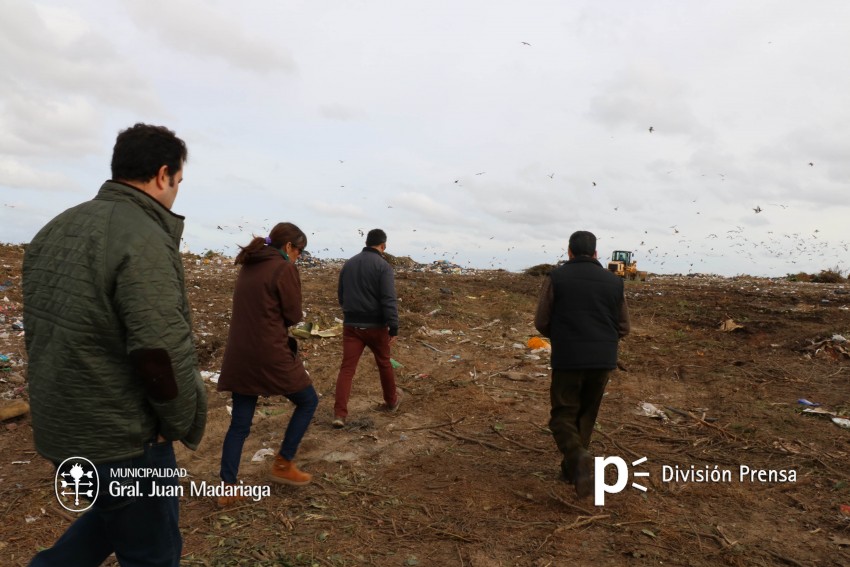 Los representantes del OPDS recorrieron el predio de disposicin final