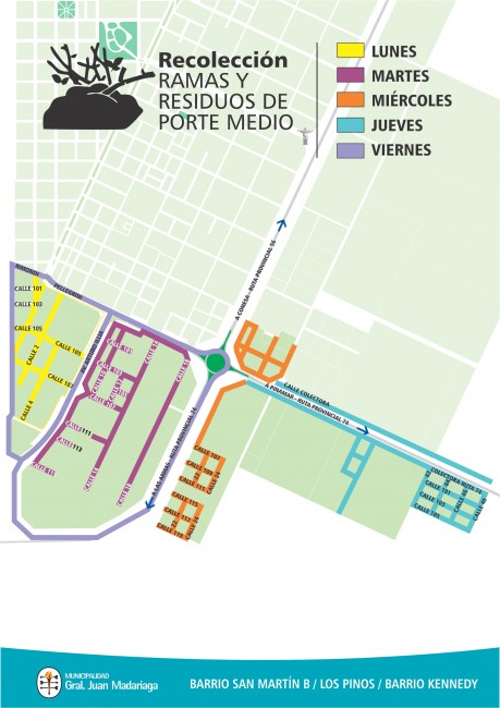 El municipio implement un nuevo sistema de recoleccin de ramas y bas