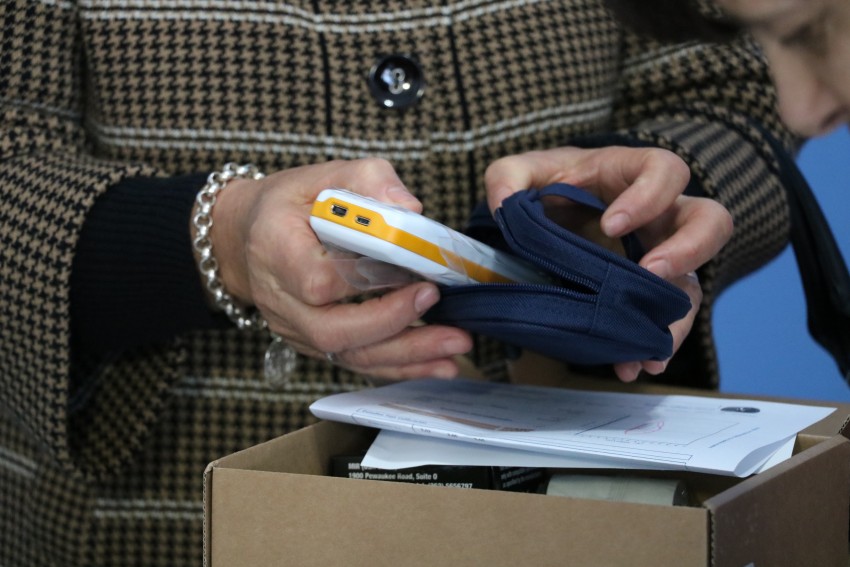 El hospital recibi un espirmetro de parte de LALCEC