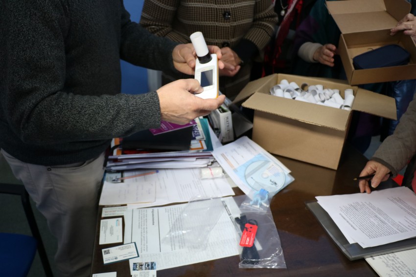 El hospital recibi un espirmetro de parte de LALCEC