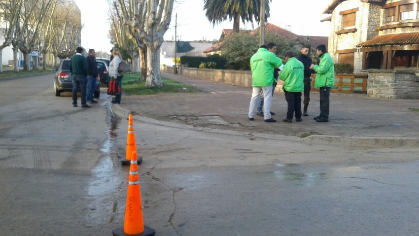 Choque y restricciones a la circulacin en el centro