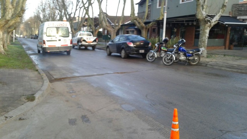 Choque y restricciones a la circulacin en el centro