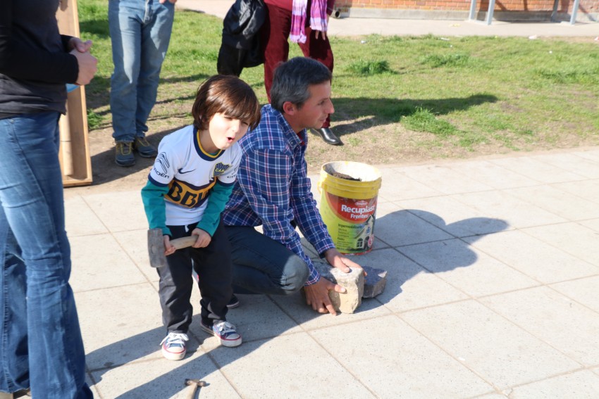 El arte de esculpir piedras en el Museo Histrico del Tuy