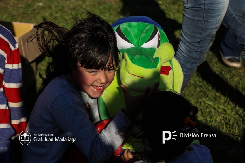Festejos anticipados por el Da del Nio en Macedo