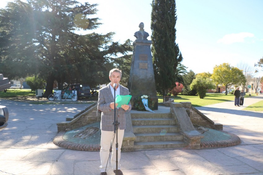 Recordaron a Jos de San Martn a 166 aos de su muerte