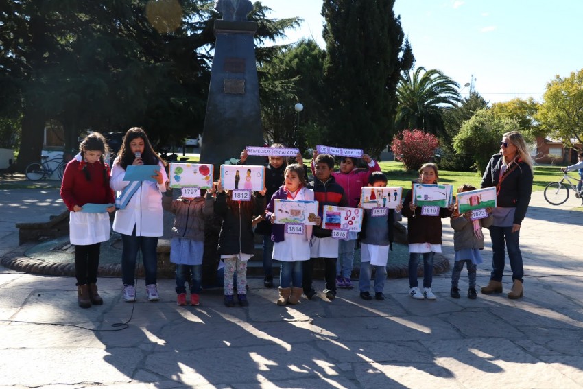 Recordaron a Jos de San Martn a 166 aos de su muerte