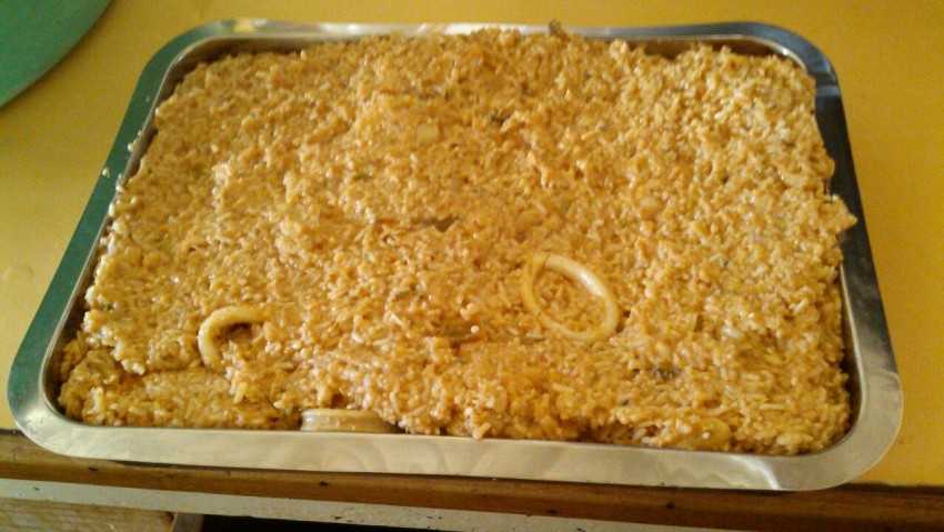 Elaboraron viandas de comida con el pescado donado por parte de un emp