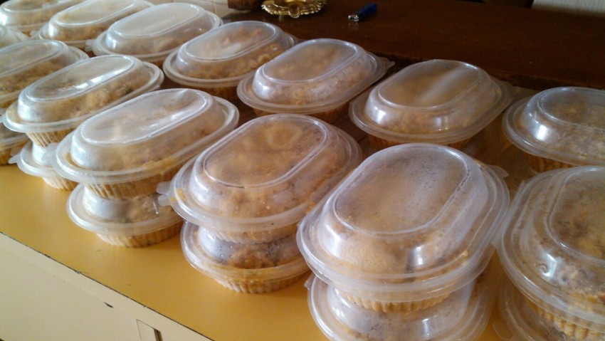 Elaboraron viandas de comida con el pescado donado por parte de un emp