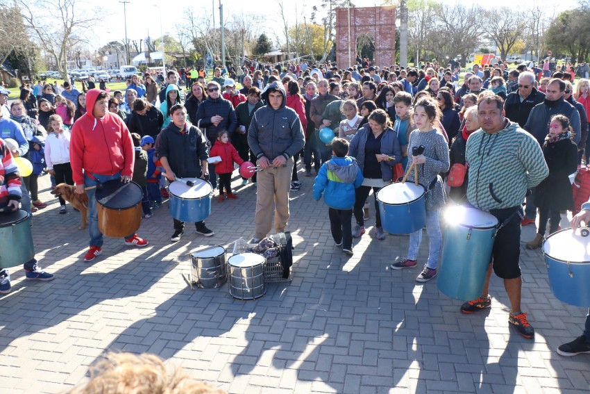 Multitudinario festejo por el Da del nio en el Paseo del Bicentenari