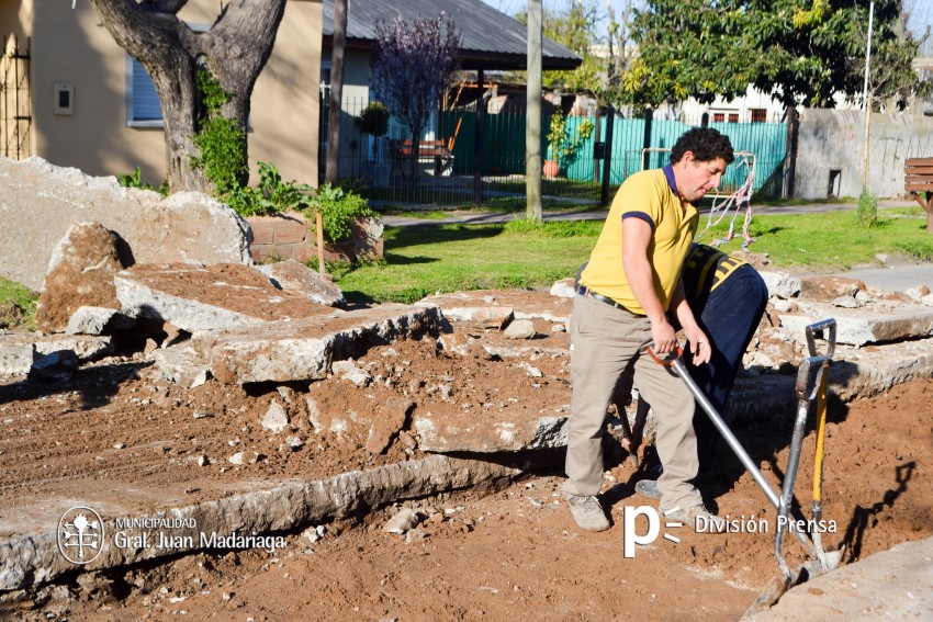 Iniciaron la reparacin de la cinta asfltica en calle Zubiaurre