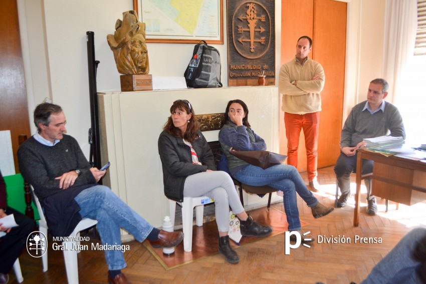 El intendente recibi a los concejales para dialogar sobre algunas ges