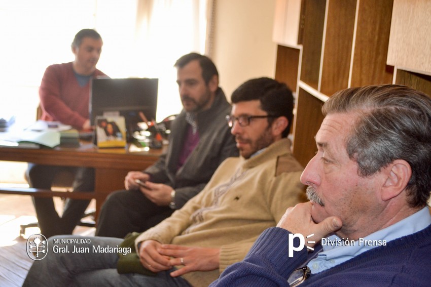 El intendente recibi a los concejales para dialogar sobre algunas ges