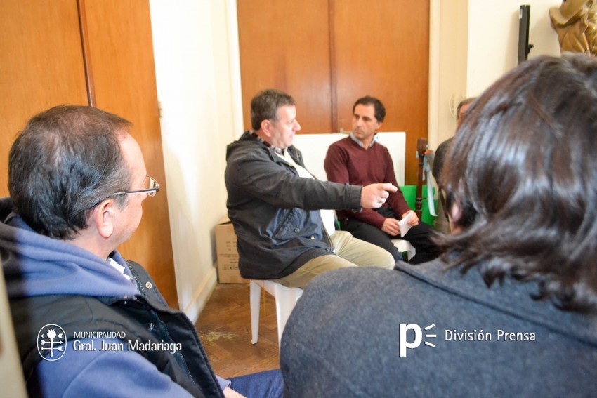 El intendente recibi a los concejales para dialogar sobre algunas ges