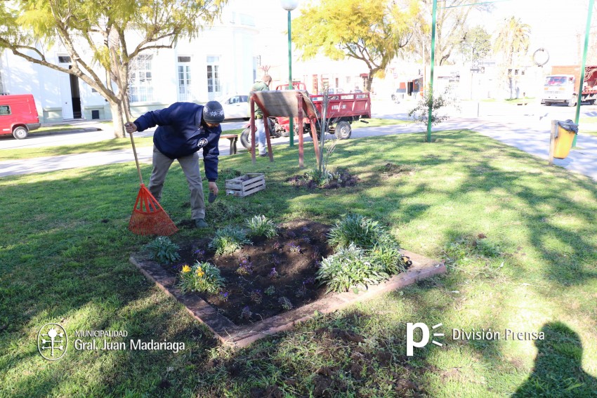 Reacondicionan el Cristo de Ruta 56 y Olavarra