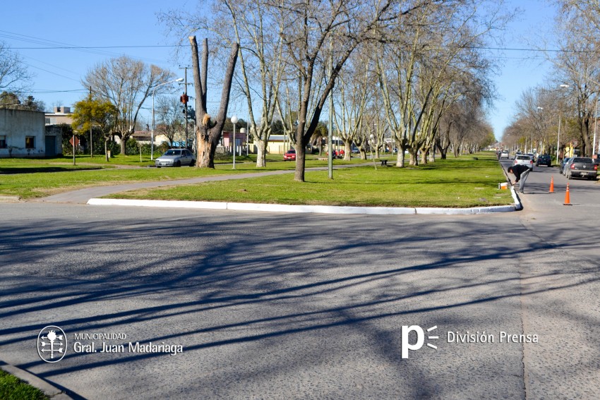 Reacondicionan el Cristo de Ruta 56 y Olavarra