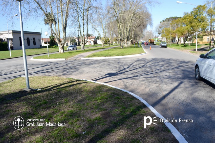 Reacondicionan el Cristo de Ruta 56 y Olavarra