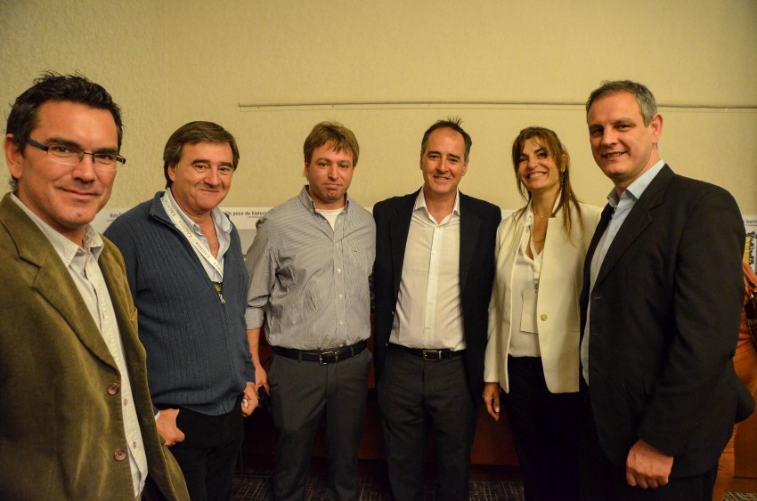 Santoro particip de la presentacin de Aguas Claras