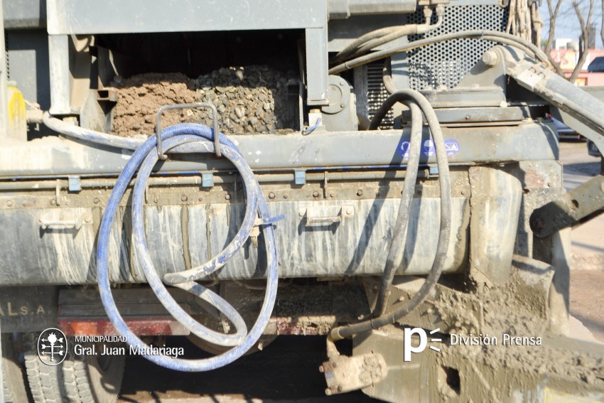 Repavimentaron un tramo de la calle Zubiaurre