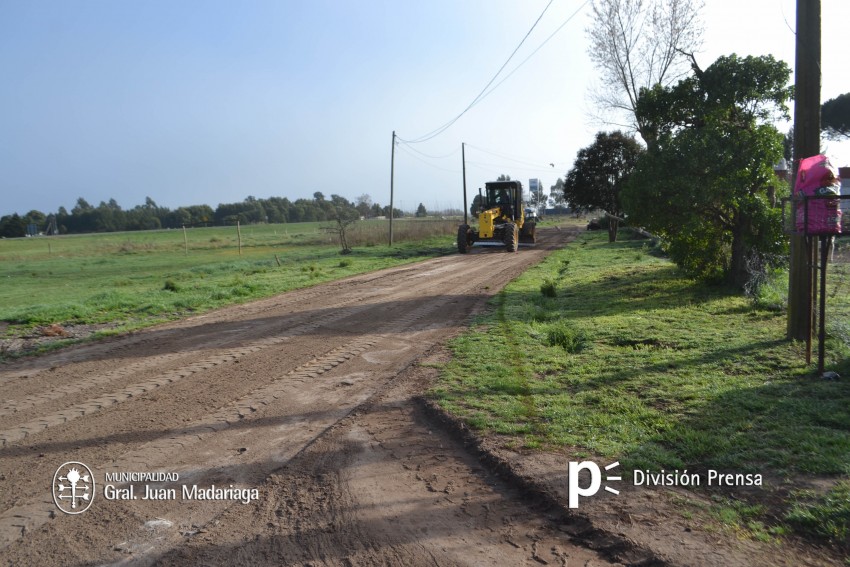 Arreglos de calles en distintos puntos de la ciudad