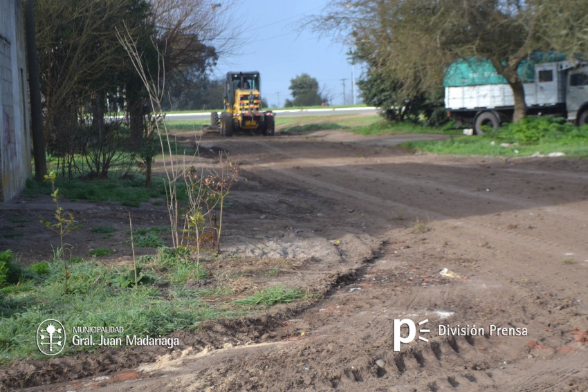 Arreglos de calles en distintos puntos de la ciudad