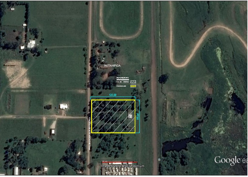 Comienzan a cercar el predio asignado a Provida