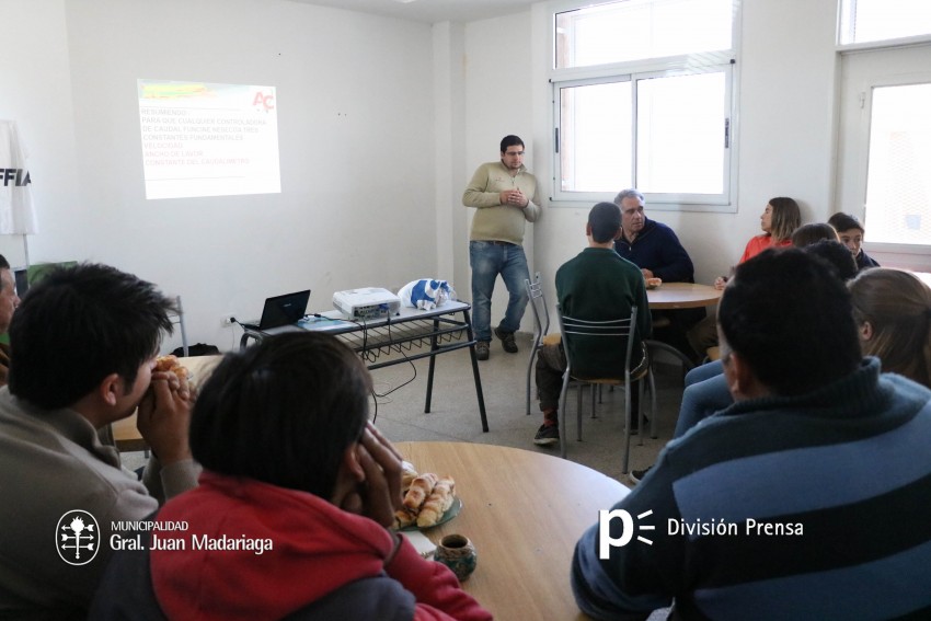 Realizaron la capacitación técnica de pulverización de agroquímicos