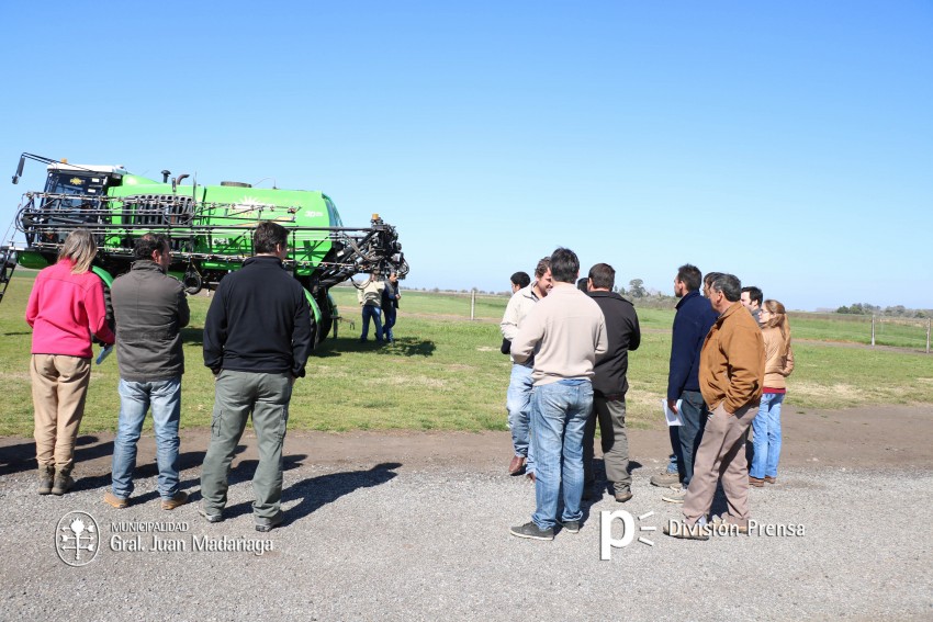 Realizaron la capacitación técnica de pulverización de agroquímicos