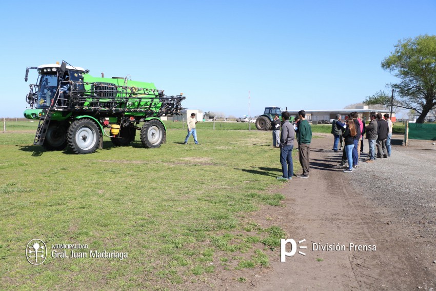 Realizaron la capacitación técnica de pulverización de agroquímicos