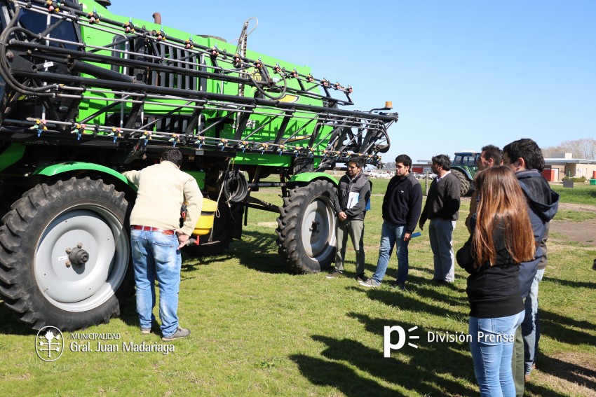 Realizaron la capacitación técnica de pulverización de agroquímicos