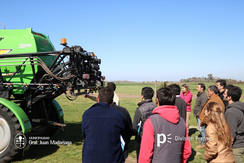 Realizaron la capacitación técnica de pulverización de agroquímicos