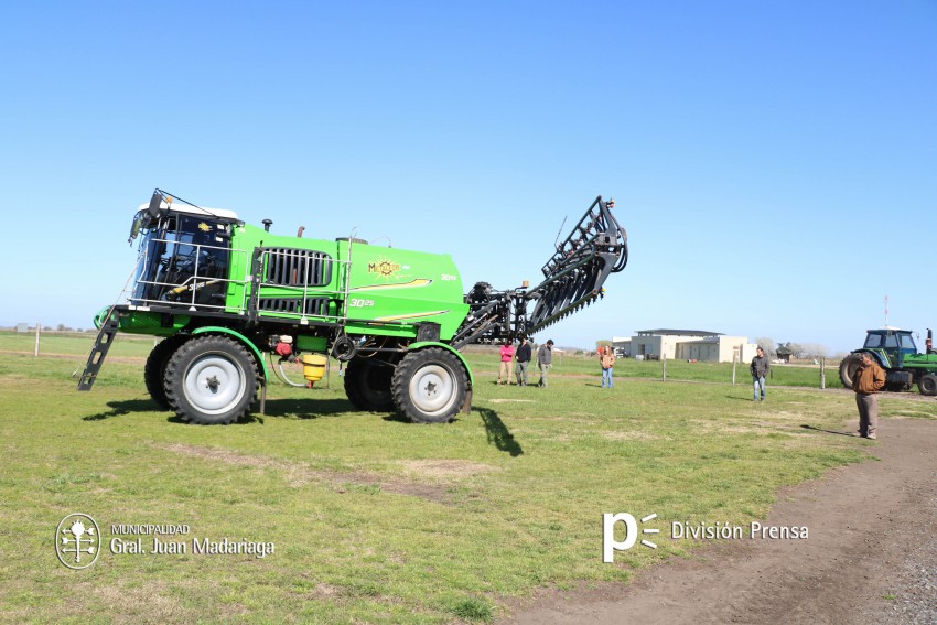 Realizaron la capacitación técnica de pulverización de agroquímicos