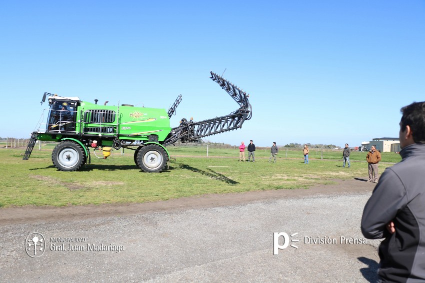 Realizaron la capacitación técnica de pulverización de agroquímicos