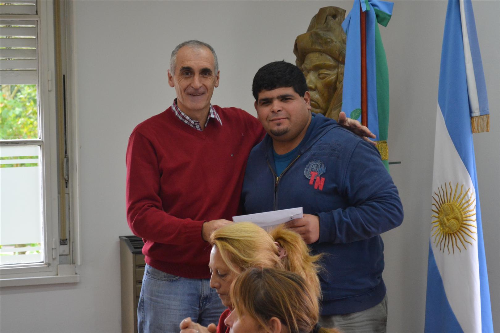 Entrega de pensiones