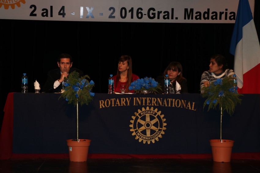El Rotary Club organizó una charla sobre violencia de género y trata d