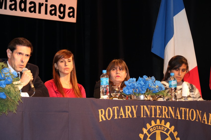 El Rotary Club organizó una charla sobre violencia de género y trata d