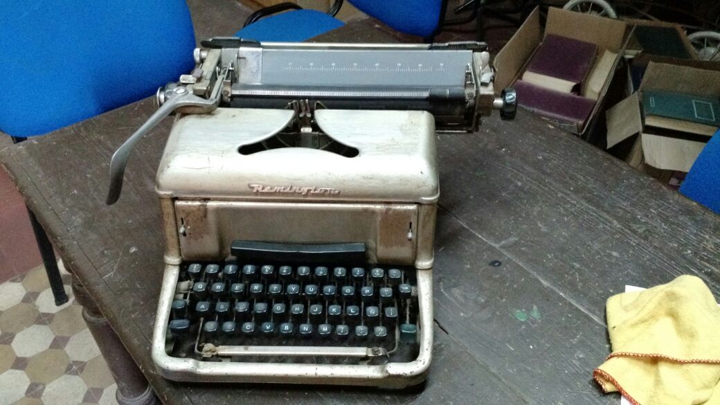 Donaron al museo la primera mquina de escribir de la polica