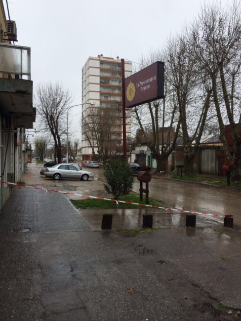 Restricciones a la circulación de vehículos por la posible caída de po