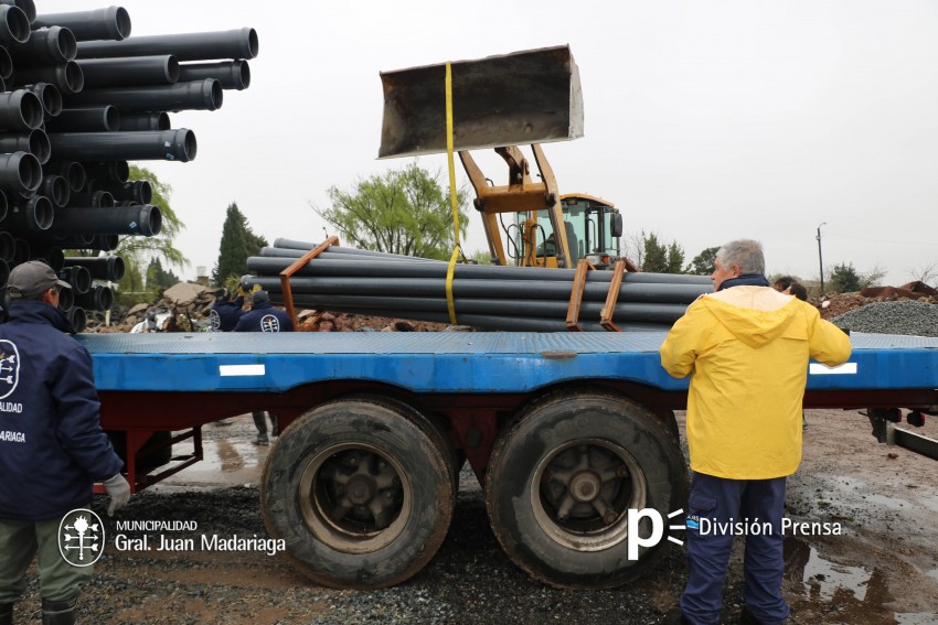 Avanzan las obras que permitir�n un mayor caudal de agua para toda la 
