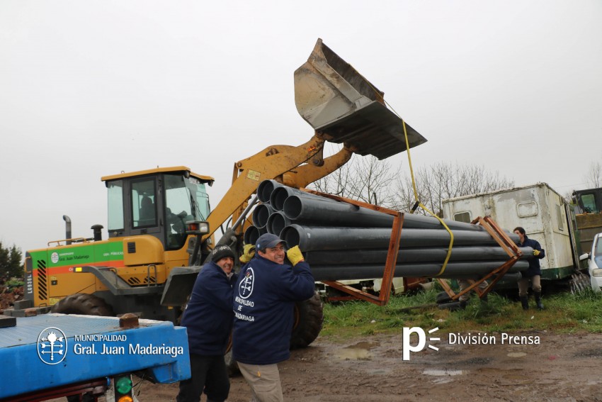 Avanzan las obras que permitir�n un mayor caudal de agua para toda la 