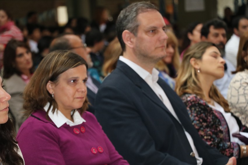 Miembros del ejecutivo participaron el Acto Unificado por el da del m