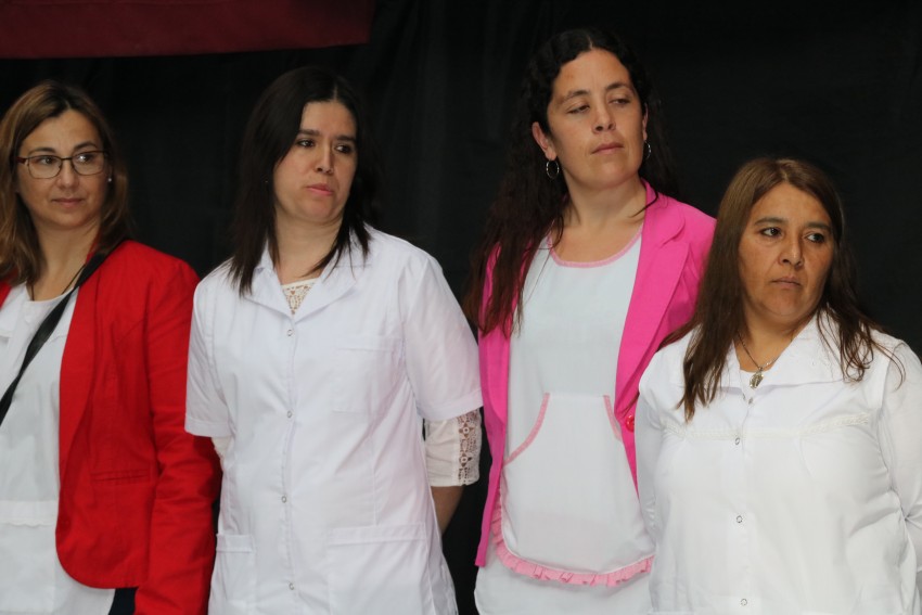 Miembros del ejecutivo participaron el Acto Unificado por el da del m