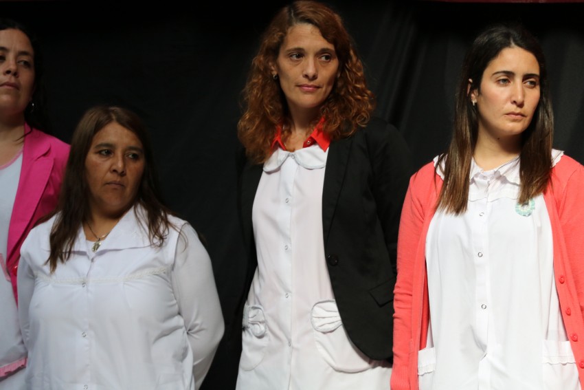 Miembros del ejecutivo participaron el Acto Unificado por el da del m