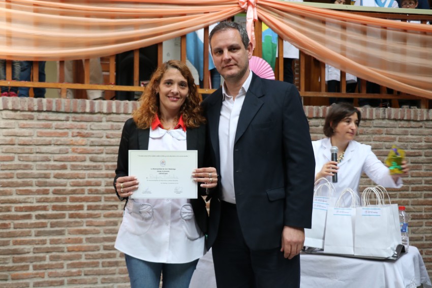 Miembros del ejecutivo participaron el Acto Unificado por el da del m