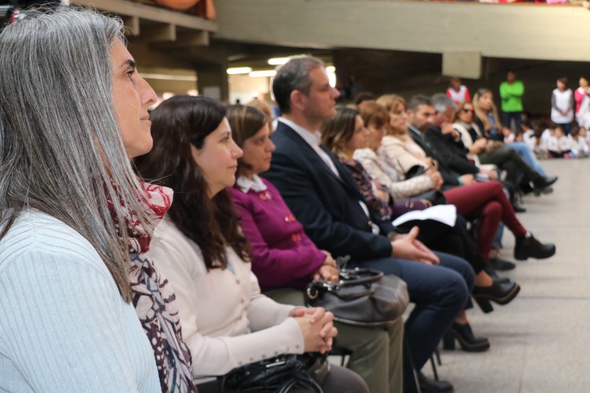 Miembros del ejecutivo participaron el Acto Unificado por el da del m