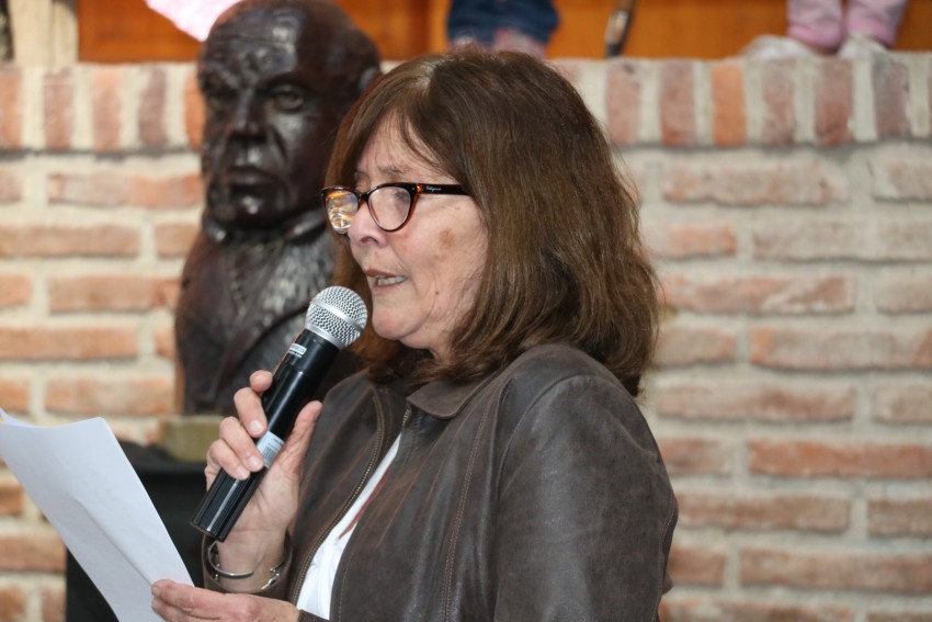 Miembros del ejecutivo participaron el Acto Unificado por el da del m