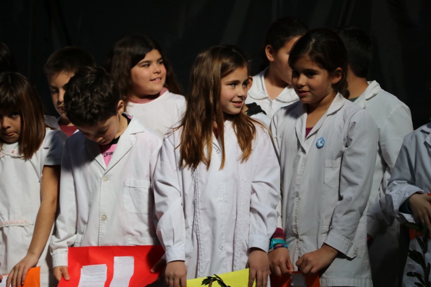 Miembros del ejecutivo participaron el Acto Unificado por el da del m