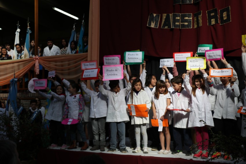 Miembros del ejecutivo participaron el Acto Unificado por el da del m